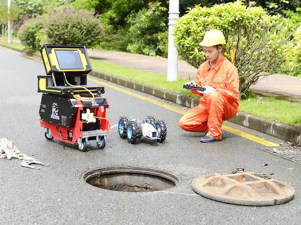 牙克石管道机器人检测